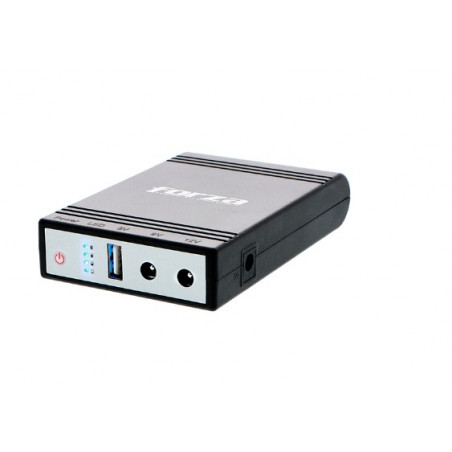 Mini Sistema UPS y cargador portátil USB Forza DC-140USB