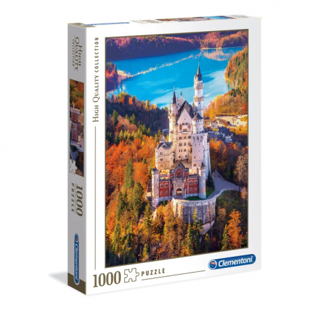 Rompecabeza Clementoni Castillo de Neuschwanstein 1000 piezas