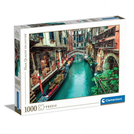 Rompecabeza Clementoni Canal de Venecia 1000 piezas