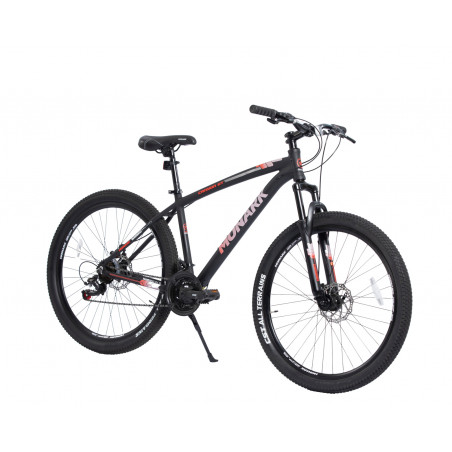 1. Bicicleta Montañera Monark Canyon HT 27.5" negro rojo