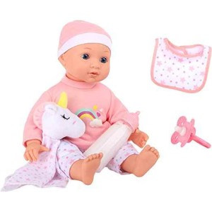 Muñeco bebé con mantita (varios colores), Ym Muñecas Básicas Y Sets Hasta  15