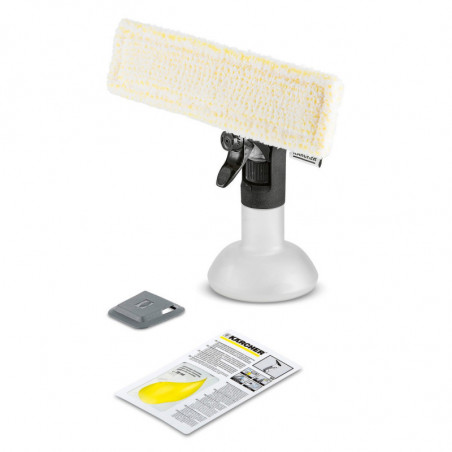 Botella pulverizadora Karcher y paño de microfibra (CONSULTA DISPONIBILIDAD Y PRECIO FINAL POR WHATSAPP)
