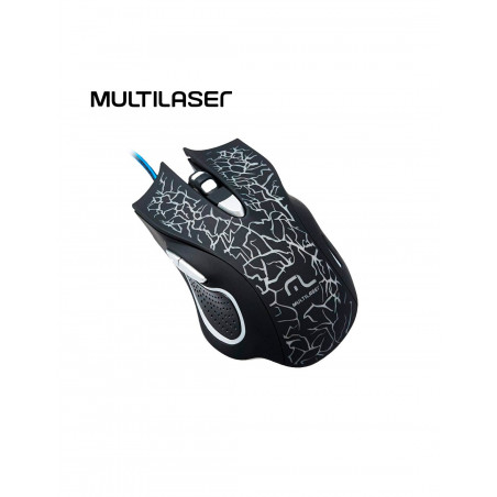 Mouse Gamer Multilaser MO250 LED Multicolor