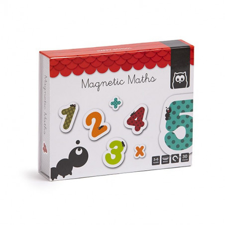 Set números magnéticos EurekaKids 30 piezas