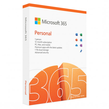 Paquete Microsoft 365 Personal (virtual)