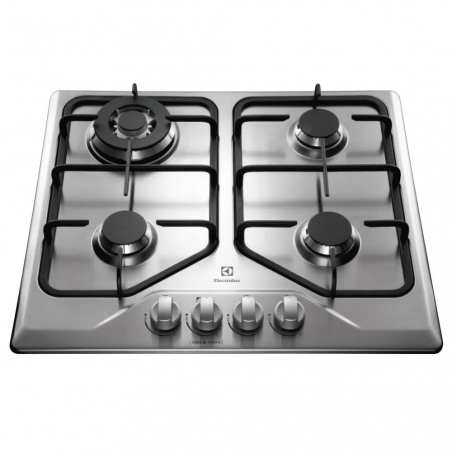 Encimera Electrolux de 4 hornallas color inox