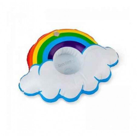 Porta Vaso Inflable Arcoiris 20 cm (CONSULTA DISPONIBILIDAD Y PRECIO FINAL POR WHATSAPP)