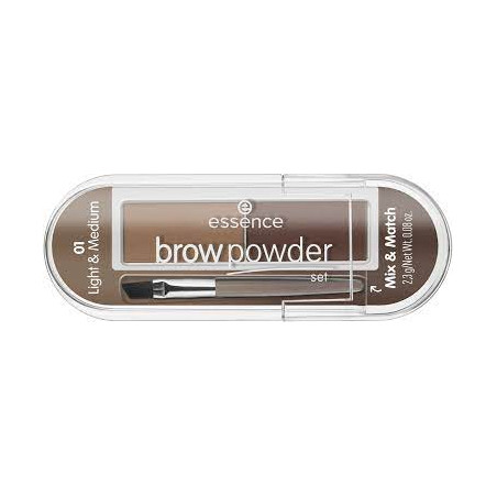 Minipaleta de sombras para cejas Essence Brow Powder con pincel (CONSULTA DISPONIBILIDAD Y PRECIO FINAL POR WHATSAPP)
