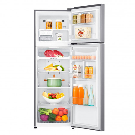 Refrigerador LG Top Freezer Motor Smart Inverter Compressor 254L Gris ...