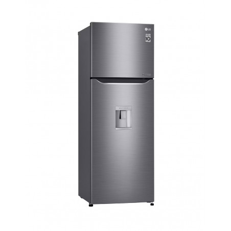 Refrigerador LG frío seco inverter color inox de 312Lts