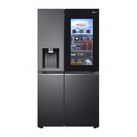 Refrigerador LG Side by Side Door in Door 637L negro