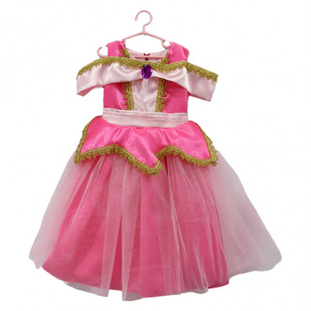 1. Disfraz Moda Abril Princesa Aurora (La bella durmiente) Talla 12