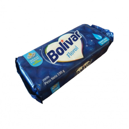 Jabón de ropa Bolívar Floral 190 gr (CONSULTA DISPONIBILIDAD Y PRECIO FINAL POR WHATSAPP)
