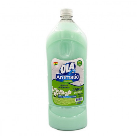 Limpiador desinfectante Ola Aromatic Cedrón Cremoso 1.8 l (CONSULTA DISPONIBILIDAD Y PRECIO FINAL POR WHATSAPP)