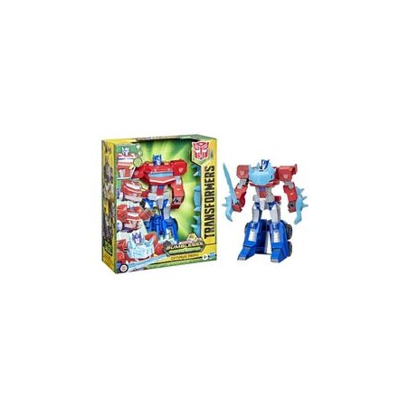 Transformer Optimus Prime Cyberverse Roll And Change