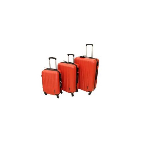 Set x3 maletas Clipper Club rojo