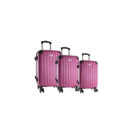 Set x3 maletas Clipper Club lila