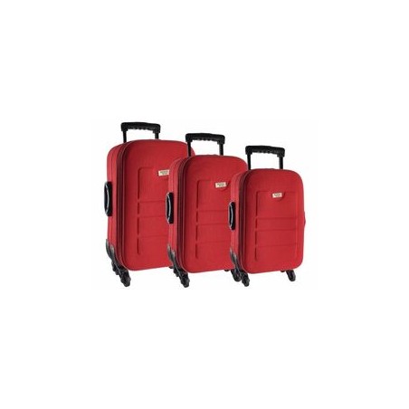 Set x3 maletas Bungy Sport rojo
