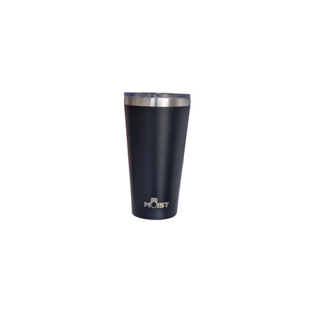 Vaso Térmico Cervecero Moist Negro 473 ml