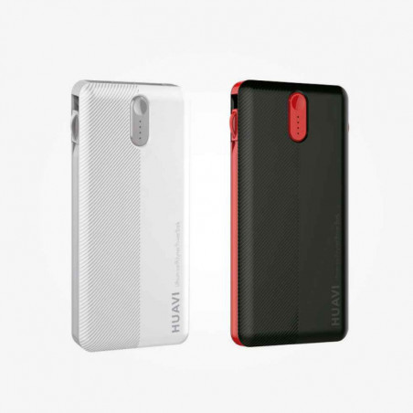 Cargador portátil 10,000 mAh Huavi HB07 con cable incorporado (CONSULTA DISPONIBILIDAD Y PRECIO FINAL POR WHATSAPP)