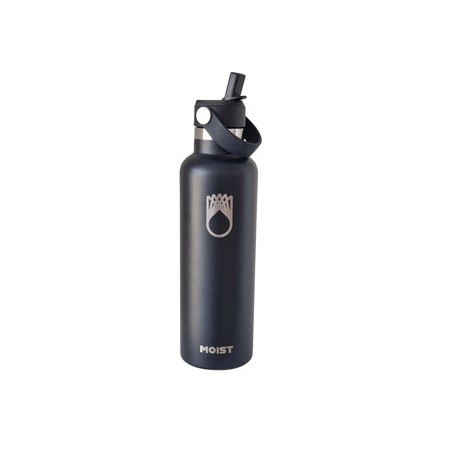 Botella Térmica Moist Negro con Tapa pico 740 ml (CONSULTA DISPONIBILIDAD Y PRECIO FINAL POR WHATSAPP)