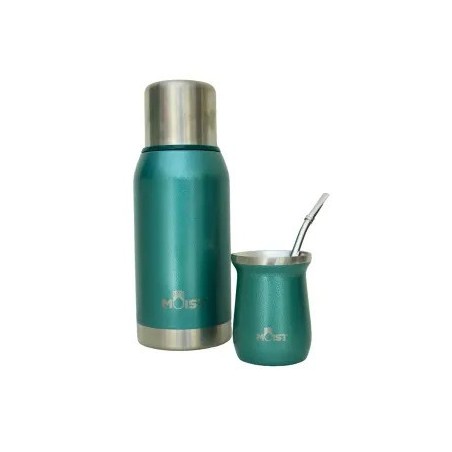 Set matero Termo 750 ml con Mate Acero 150 ml y bombilla (CONSULTA DISPONIBILIDAD Y PRECIO FINAL POR WHATSAPP)