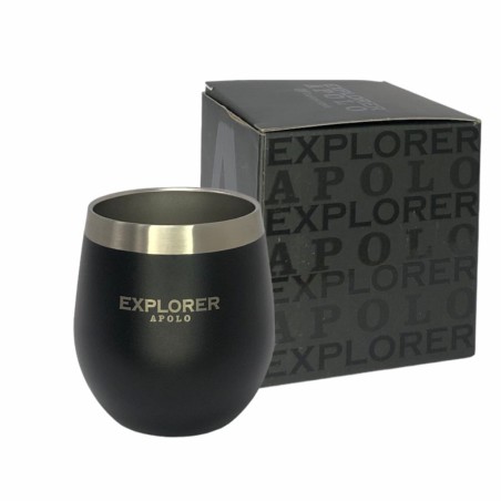 Mate Térmico Explorer Apolo Negro 193 ml (CONSULTA DISPONIBILIDAD Y PRECIO FINAL POR WHATSAPP)