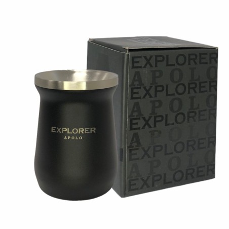 Mate Térmico Explorer Apolo Negro 273 ml (CONSULTA DISPONIBILIDAD Y PRECIO FINAL POR WHATSAPP)