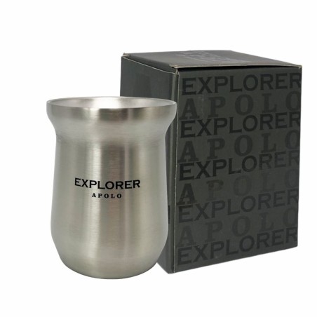 Mate Térmico Explorer Apolo Plata 273 ml (CONSULTA DISPONIBILIDAD Y PRECIO FINAL POR WHATSAPP)