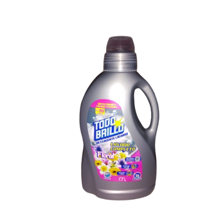 Detergente líquido Todo Brillo floral 1.7 litros (CONSULTA DISPONIBILIDAD Y PRECIO FINAL POR WHATSAPP)