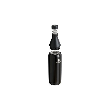 Botella Stanley All Day Slim Black Gloss 590 ml
