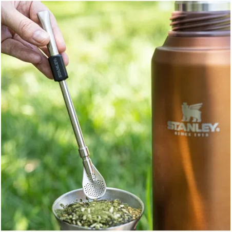 Bombilla Stanley Cuchara Negro