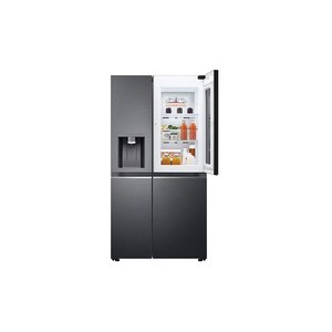 Refrigerador LG frío seco Side by Side inverter matte black de 598 Lts