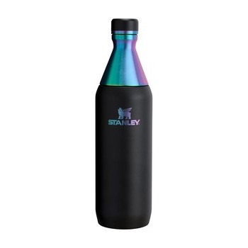 Botella All Day Slim Black Chroma 590 ml