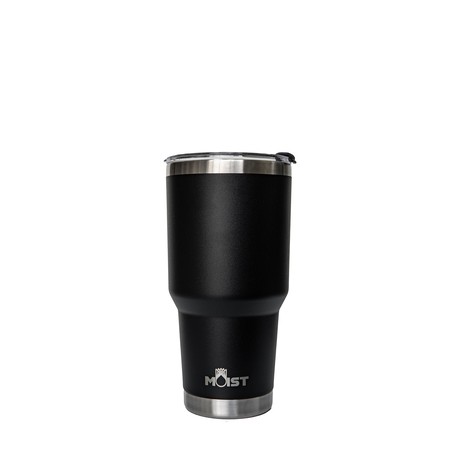 Vaso Térmico Moist 890 ml - Negro con Bombilla de Acero Inoxidable