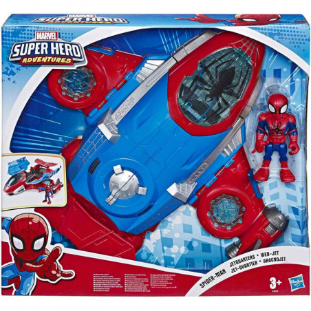 Kit Hasbro Spiderman Aracnojet