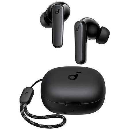 Audífonos inalámbricos negros Soundcore by Anker P20i