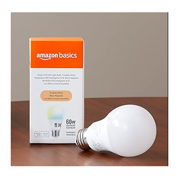 Amazon Basics Bombilla LED inteligente A19