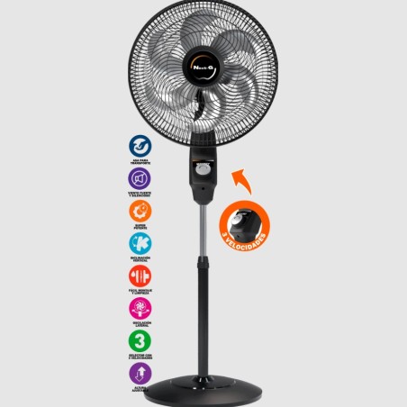 VENTILADOR DE 6 ASPAS - ÉOLO (CONSULTA DISPONIBILIDAD Y PRECIO FINAL POR WHATSAPP)