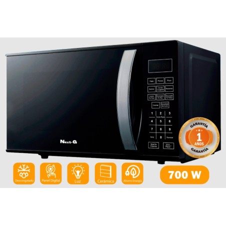 Microondas de 23 Lts Next G negro (CONSULTA DISPONIBILIDAD Y PRECIO FINAL POR WHATSAPP)