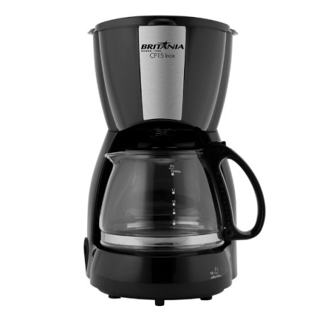 CAFETERA BRITANIA C/15 TAZAS 600 ML (CONSULTA DISPONIBILIDAD Y PRECIO FINAL POR WHATSAPP)