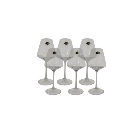 1. Set x 6 copas Bohemia Cristal para vino tinto 350 ml (CONSULTA DISPONIBILIDAD Y PRECIO FINAL POR WHATSAPP)