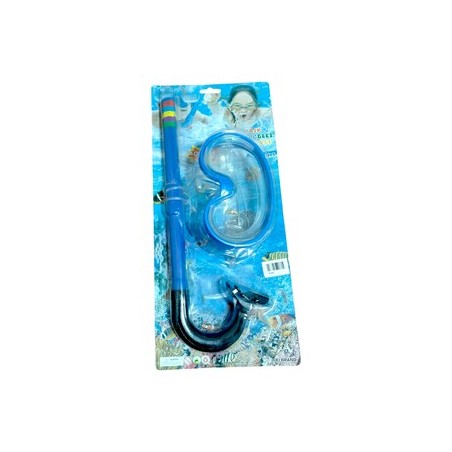 Máscara azul de buceo con tapones para oídos (CONSULTA DISPONIBILIDAD Y PRECIO FINAL POR WHATSAPP)