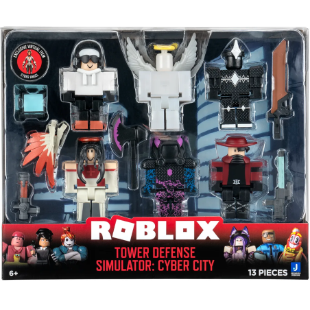 Multipack de figuras Jazwares Roblox 6 piezas (CONSULTA DISPONIBILIDAD Y PRECIO FINAL POR WHATSAPP)