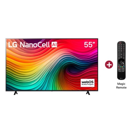 TV LG de 55'' 4K NANO CELL UHD smart TV con control magic