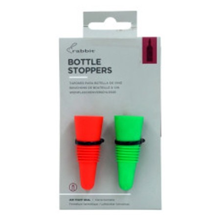 Tapones Rabbit para vinos y bebidas con tapa de agarre