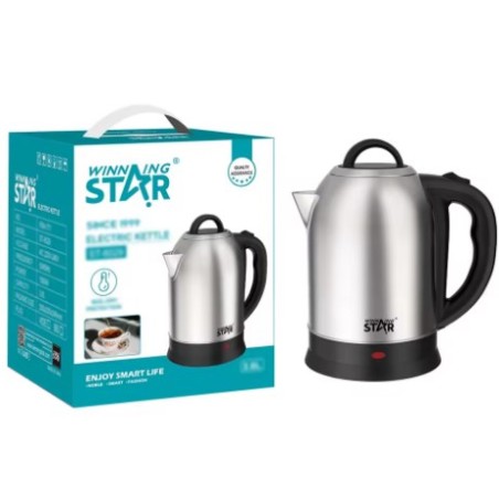 Hervidor Winning Star 3L 1500w acero inoxidable