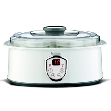 Máquina digital para yogurt Whiteline blanco