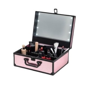 1. Maletín cosmetiquero Belia con luz LED