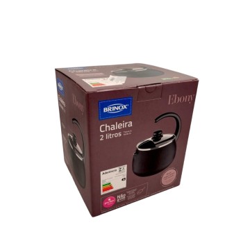 Tetera Brinox negro 2L